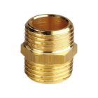 Messing Doppelnippel 1" - 1"