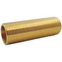 Maxuflex Quick - Nippel Messing mit durchgehendem Gewinde