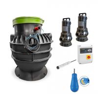 Hydrosphere PE-Pumpenschacht RO-MEGA 1130L DUO ARVEN ARVEX 150M