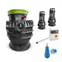 Hydrosphere PE-Pumpenschacht RO-MEGA 1130L DUO ARVEN ARVEX BC 150M