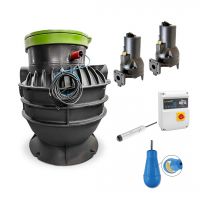Hydrosphere PE-Pumpenschacht RO-MEGA 1130L DUO HQ GS.40.11.2M