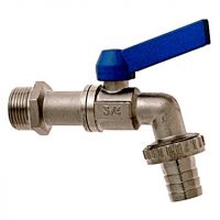 Maxuflex Quick - Kugelauslaufhahn blauer Griff 