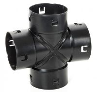 PP-Drainage Reduzierkreuzstück 90°