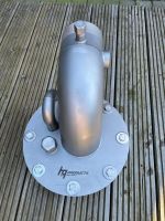 H2Q-Brunnenkopf aus Edelstahl 316 mit Flansch