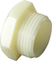 Maxuflex Nylon Endstopfen mit Außengewinde