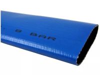 Maxuflex Flachschlauch blau - H - D - 8  Bar 
