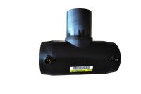 PE-Elektroschweiß-T-Stück Muffe x Stutzen x Muffe SDR11