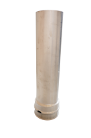 Muffe mit Schlüssel für Edelstahl-Steigrohr