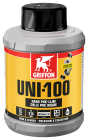 Griffon PVC-Klebstoff Typ UNI-100 - Flasche mit Pinsel - 250 ml.